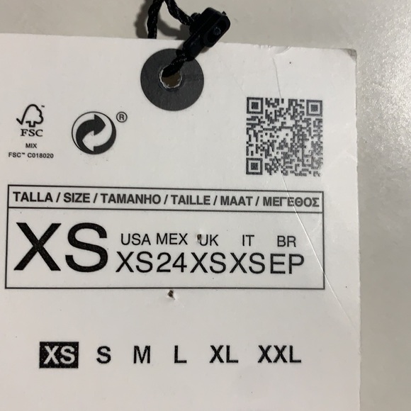 Zara Dresses Nwt Zara Mini Dress With Matching Scrunchie Size Xs